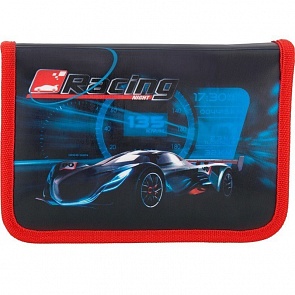 Пенал Racing night, без наполнения, 1 отделение (Kite, k17-621-5)